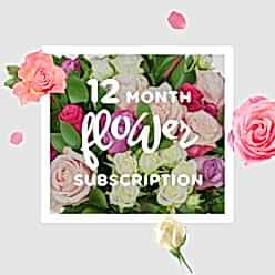 12 MONTH FLOWER SUBSCRIPTION