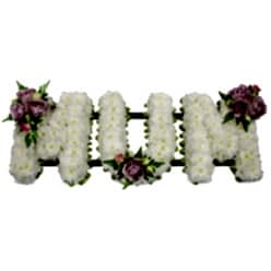 PURPLE ACCENTED MUM TRIBUTE